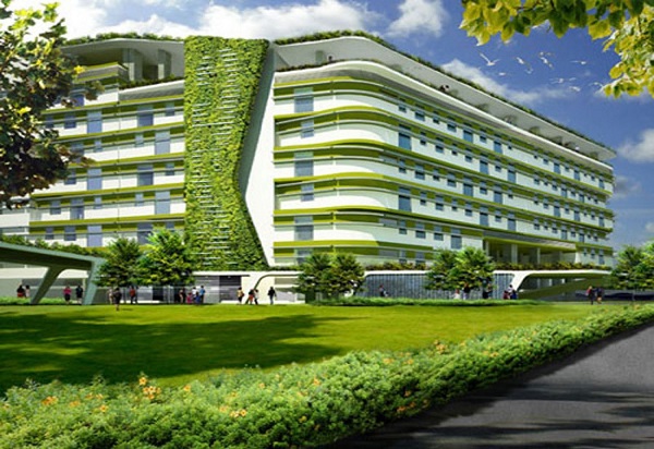 Image Represnting The Concept Of Materials Required For Green Building.